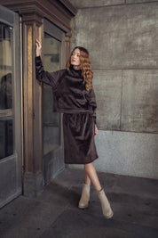 Corduroy Skirt