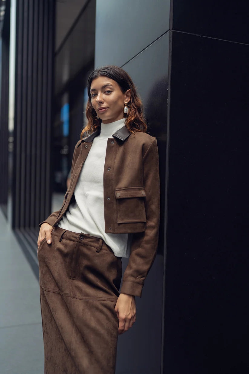 Suede Jacket
