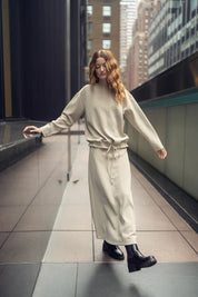 Scuba A Line Skirt