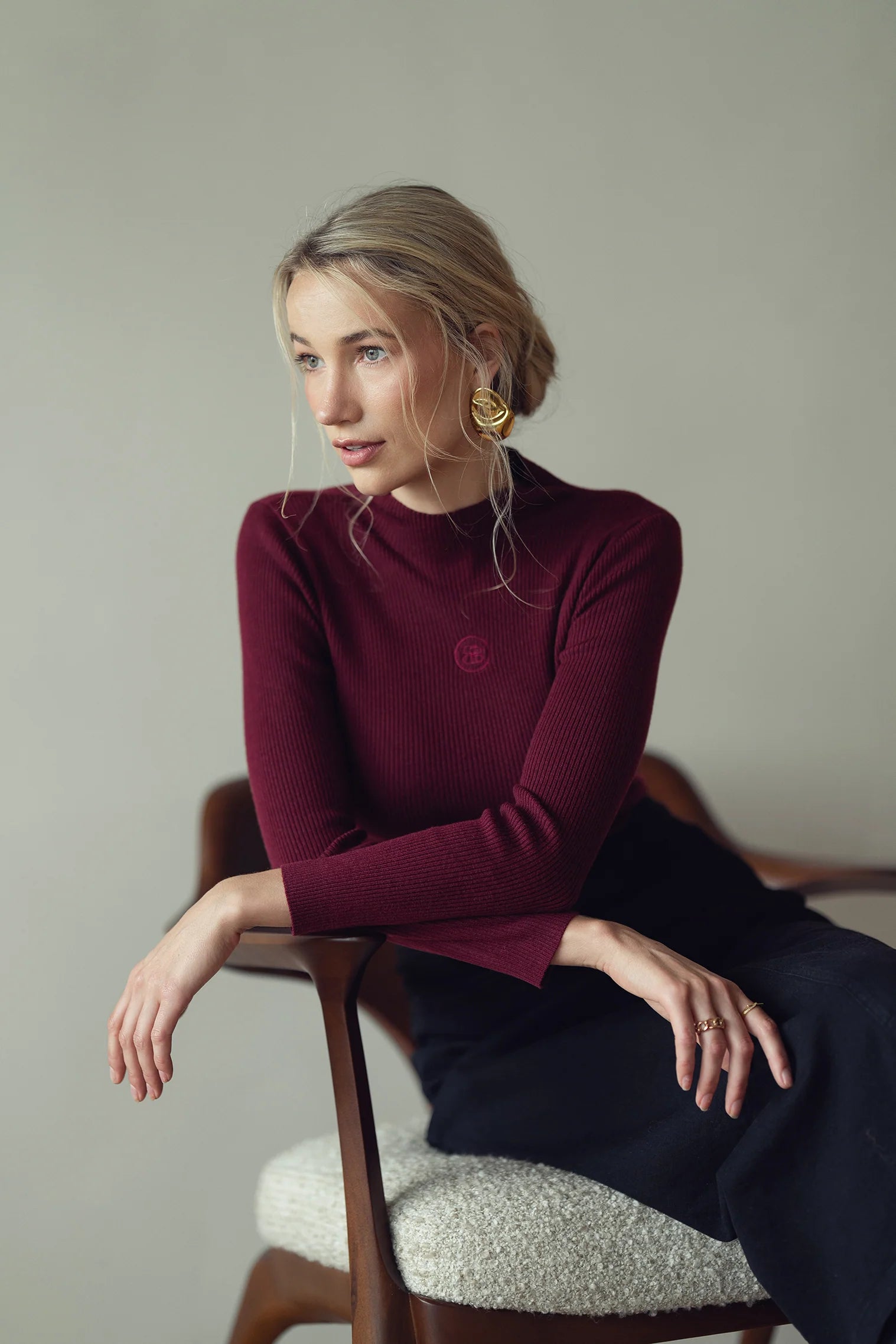 Bliss Classic Emblem Sweater