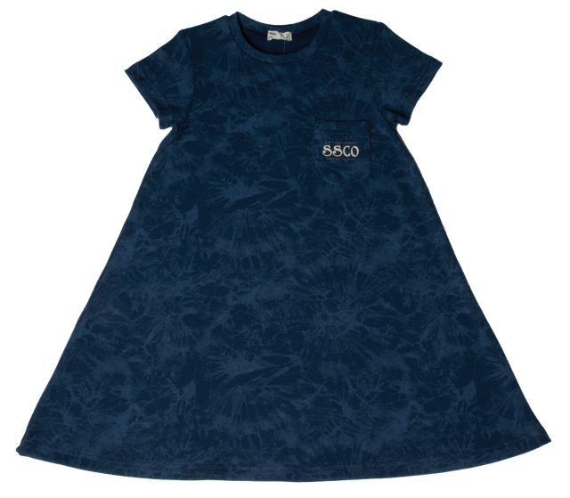 AD-Girls Crew SSCO Ribbed Dress
