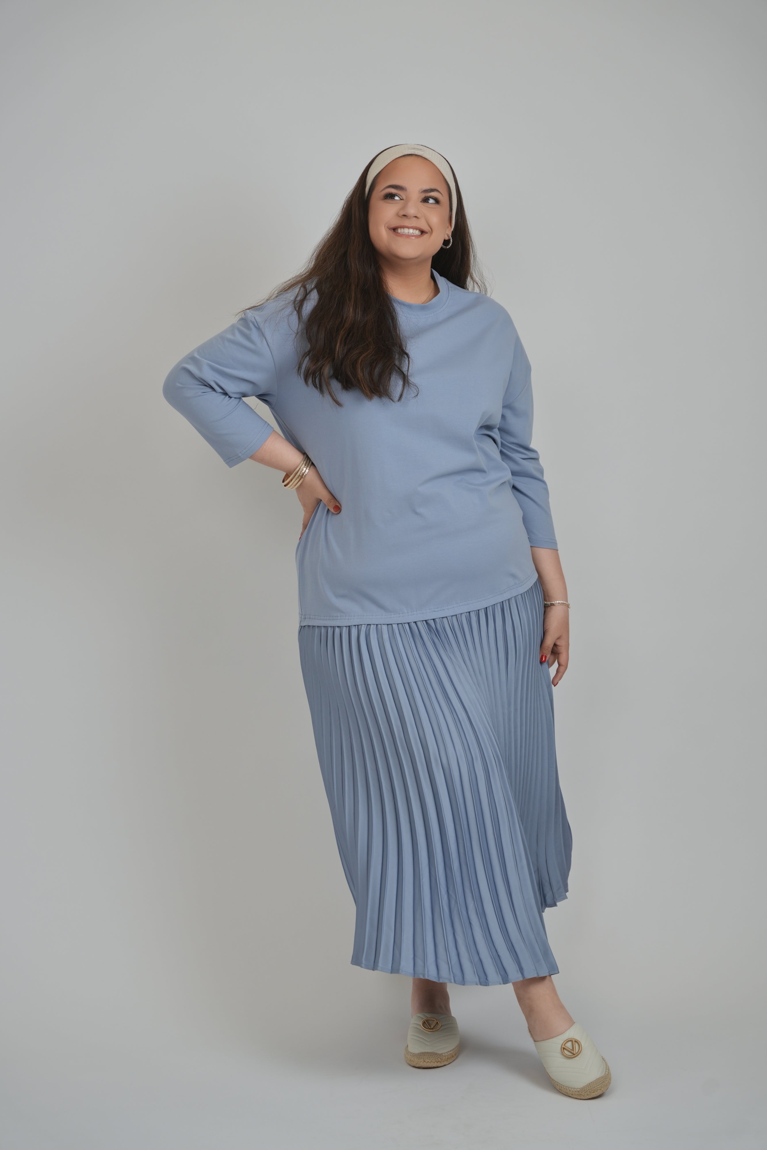 PARIS DRESS (SLATE)
