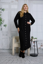 ALEXA DRESS PLUS - RIB