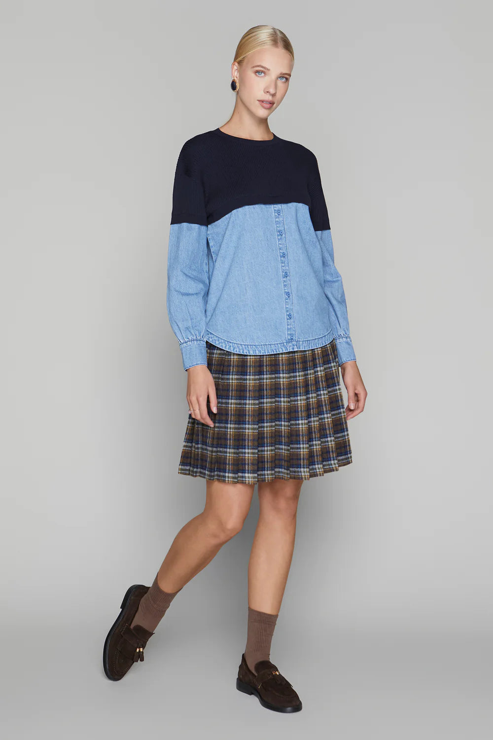 Ashby Sweater in Midnight Navy
