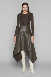 Hartford Skirt in Cocoa