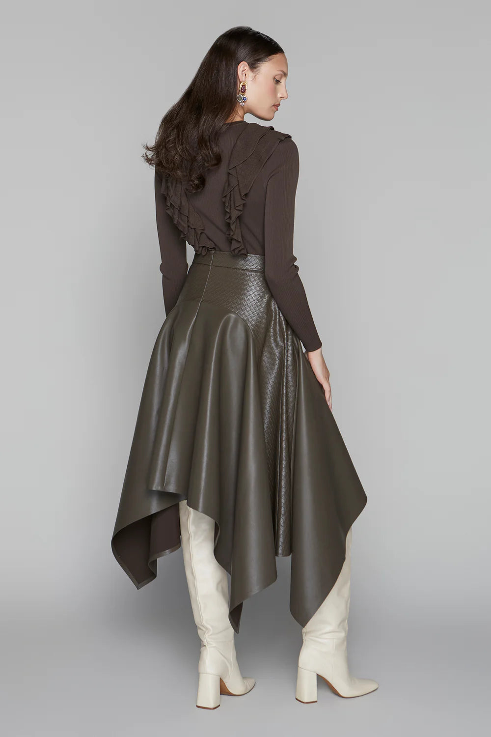Hartford Skirt in Cocoa