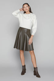 Concord Skirt in Cocoa