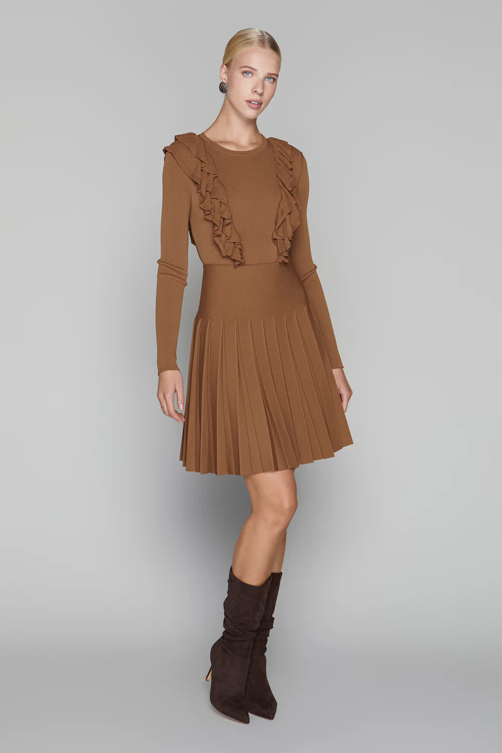 Colette Sweater in Cinnamon