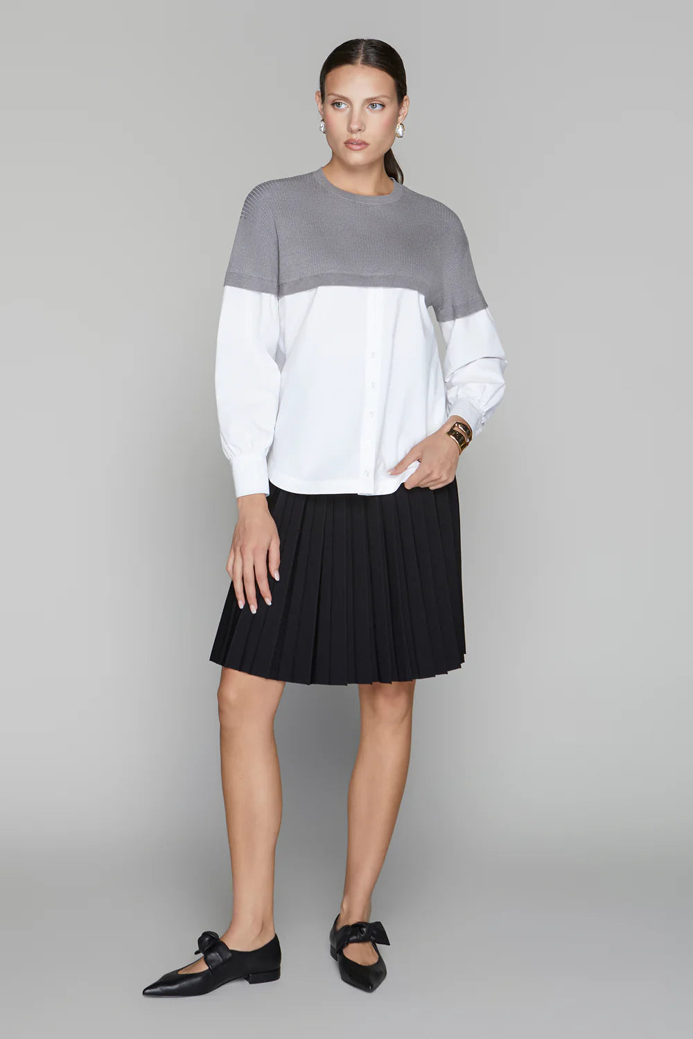 Ashby Sweater in Steel