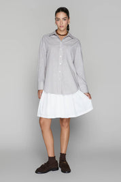 Spencer Blouse in Cocoa Check