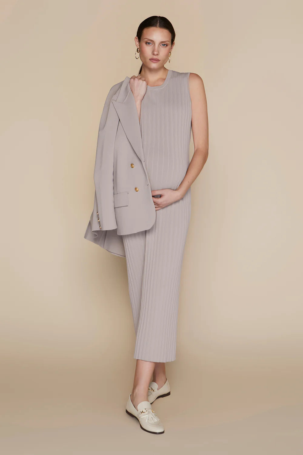 Rhône Maternity Set in Bone