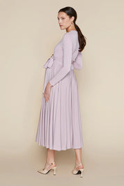 Samoa Maternity Dress in Powder Pink