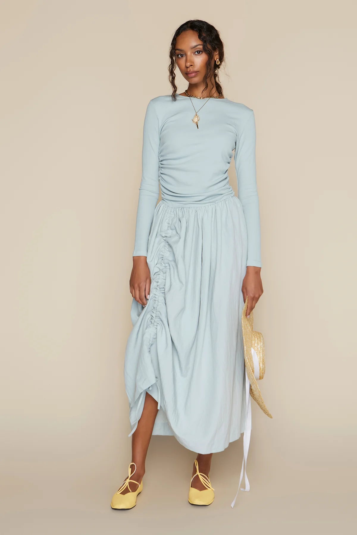 Savoy Dress in Victorian Mint