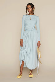 Savoy Dress in Victorian Mint