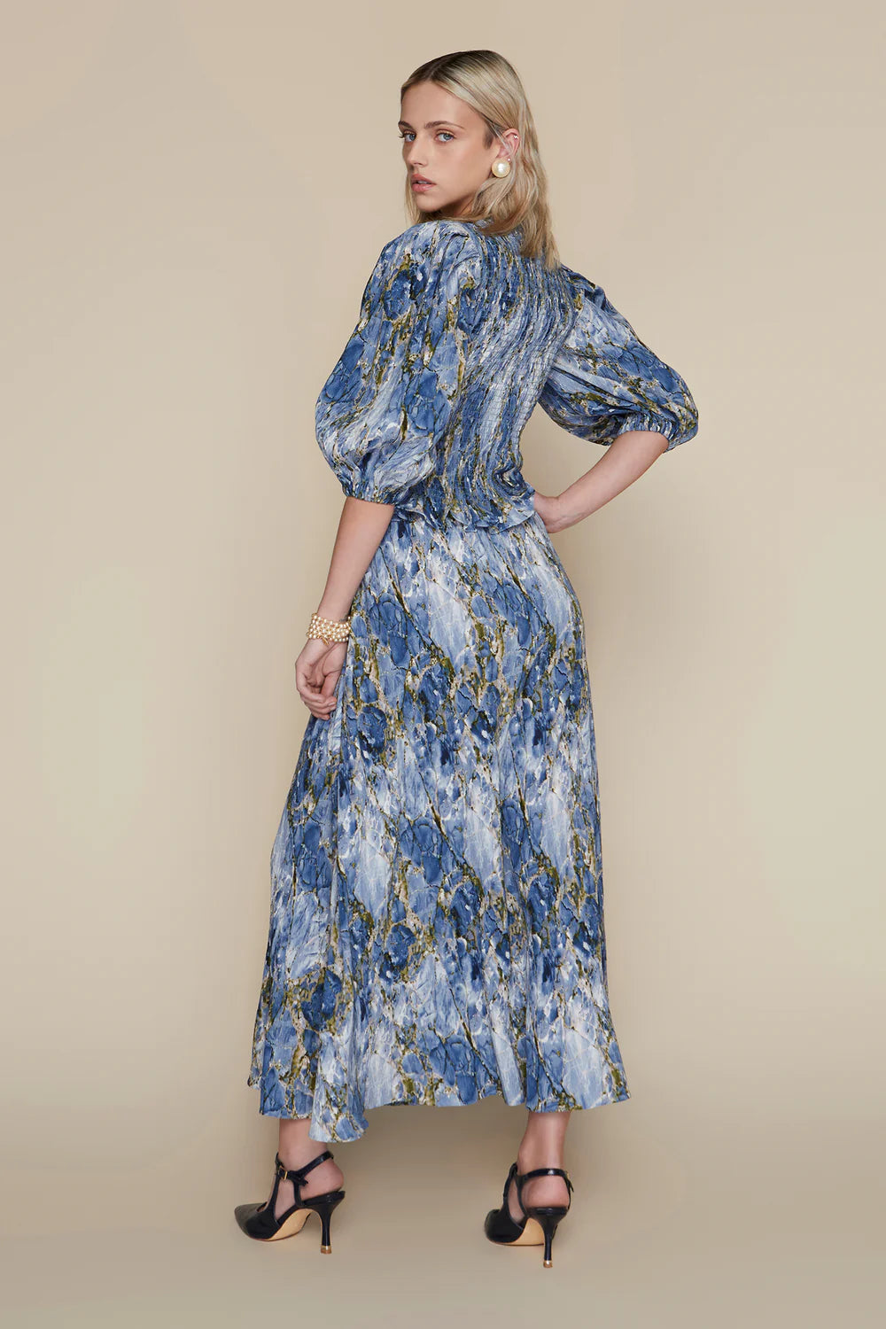 Tavira Skirt in Slate Haze