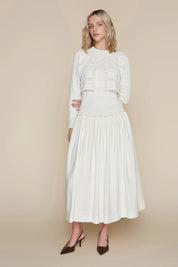 Amur Dress in Coconut