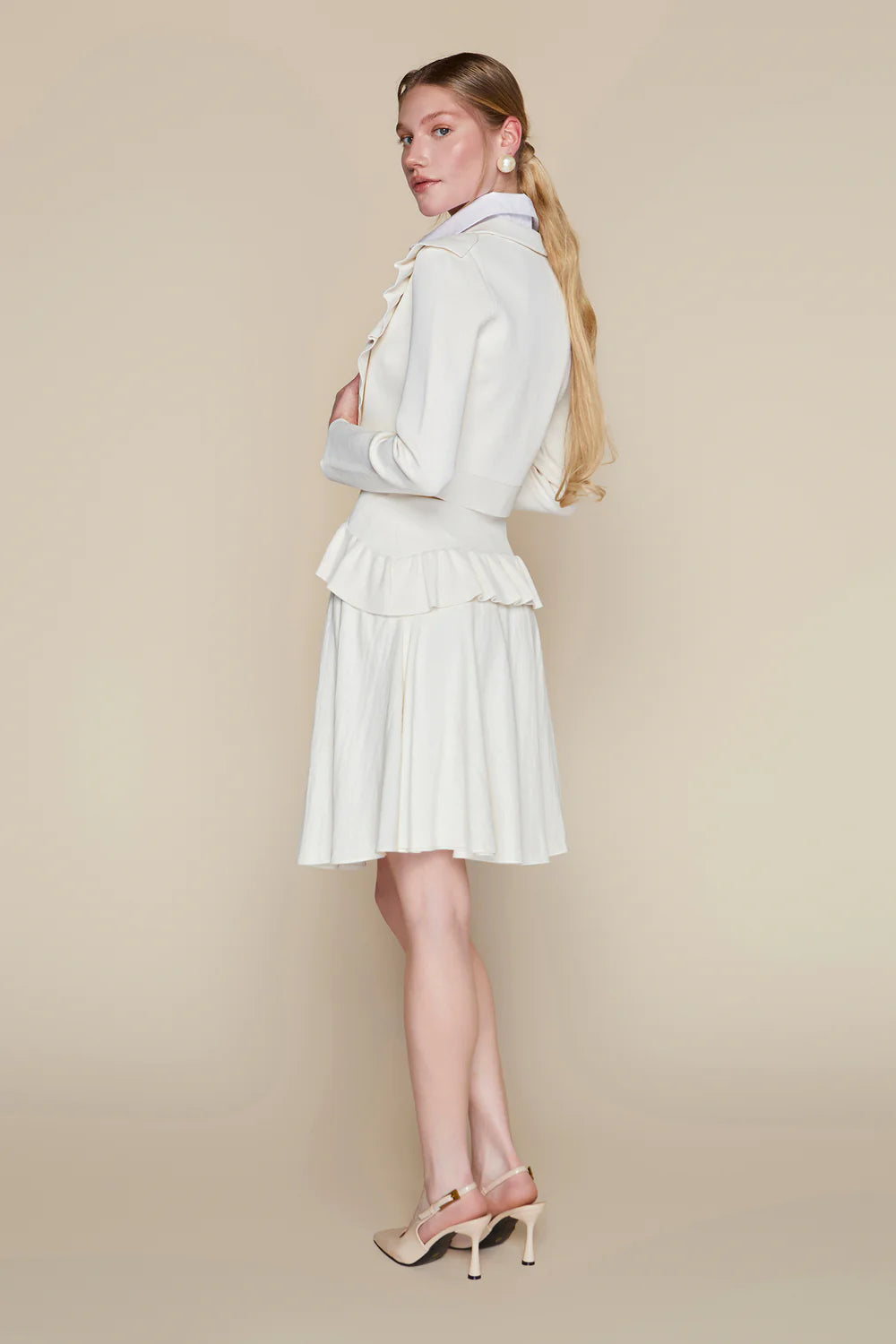 Montage Blazer in Coconut