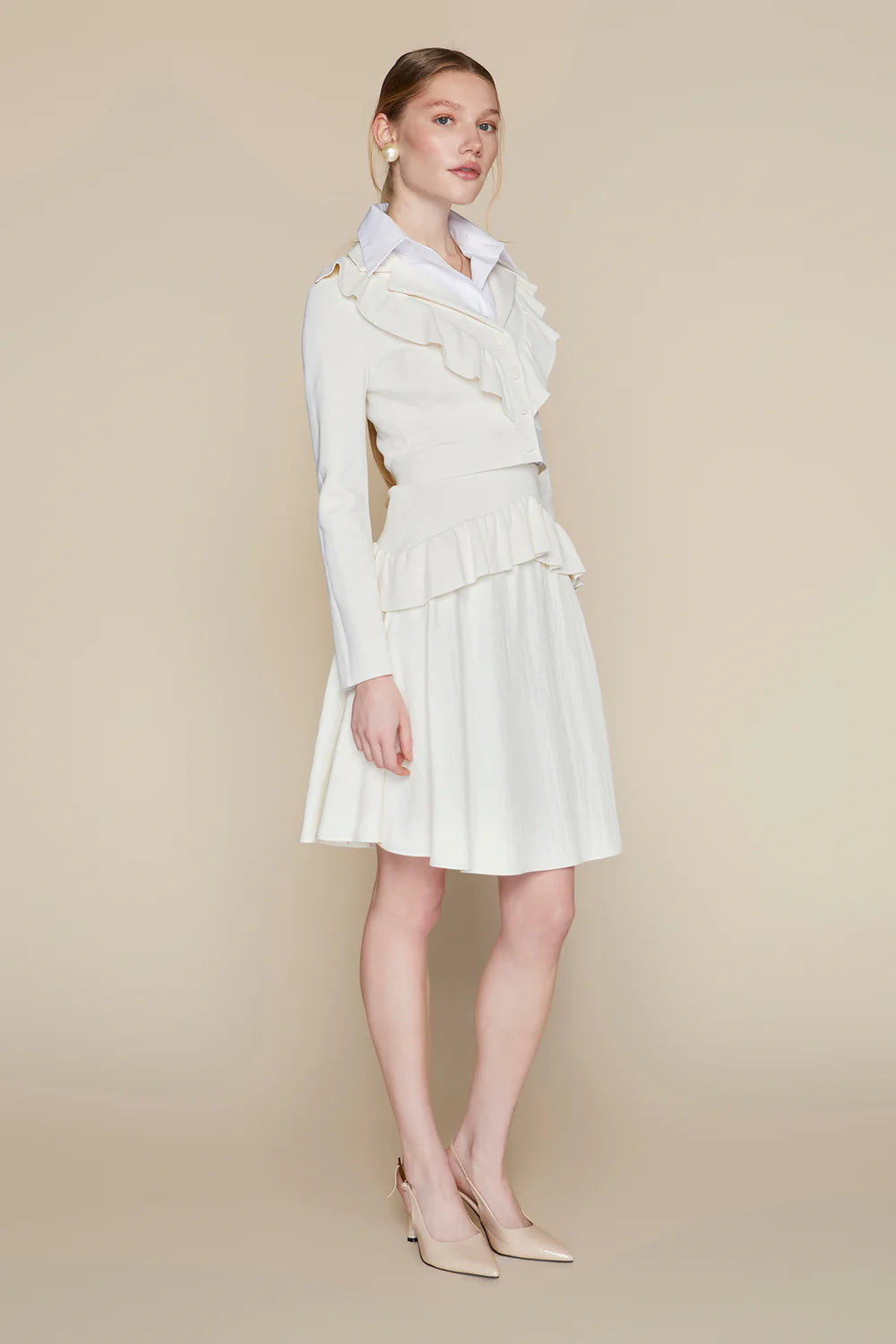 Montage Blazer in Coconut