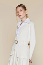 Madeira Blazer in Coconut