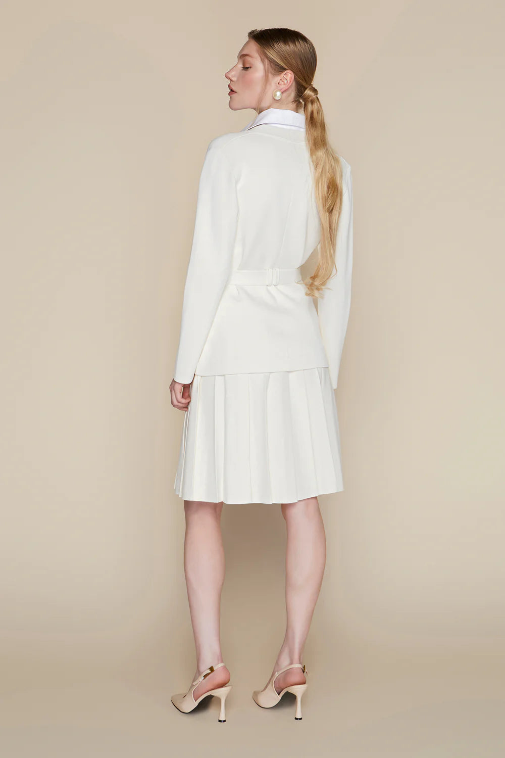 Madeira Blazer in Coconut