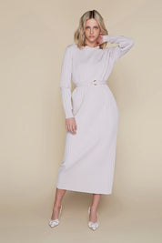 Marbella Dress in Berry Mousse