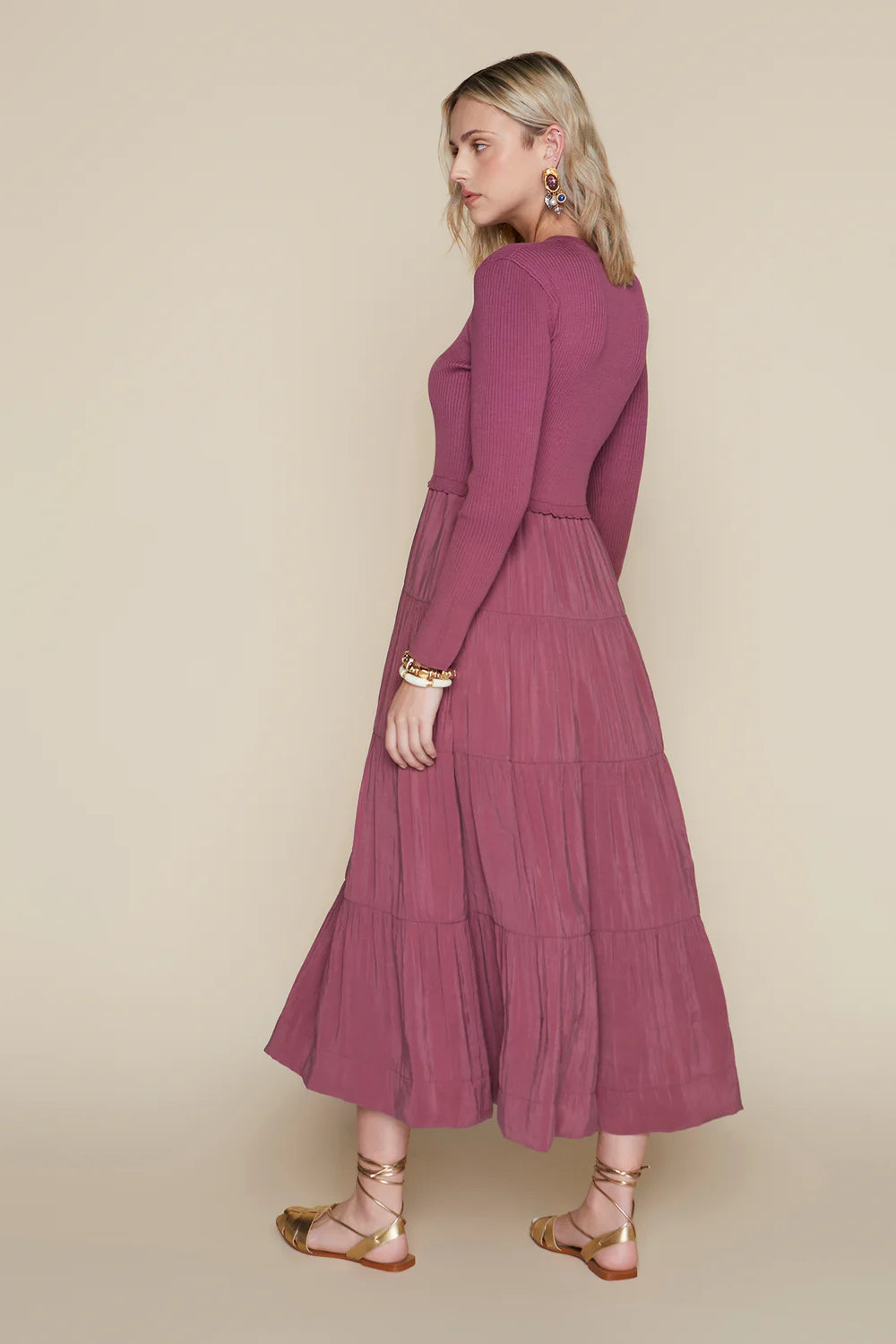 Marmi Dress in Mauve