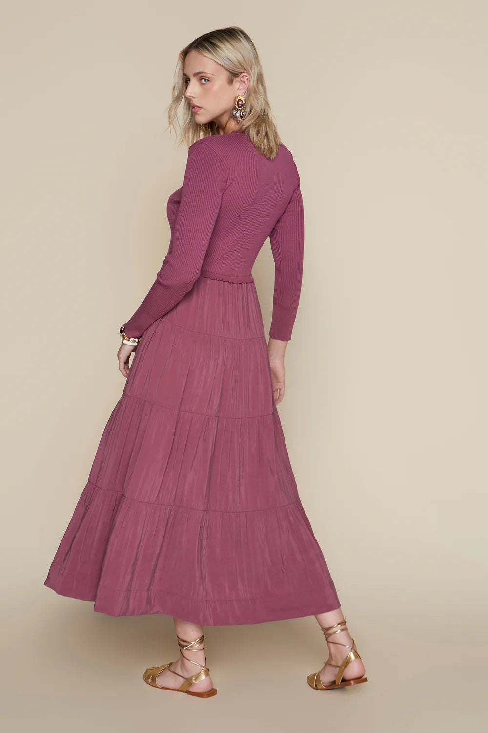 Marmi Dress in Mauve