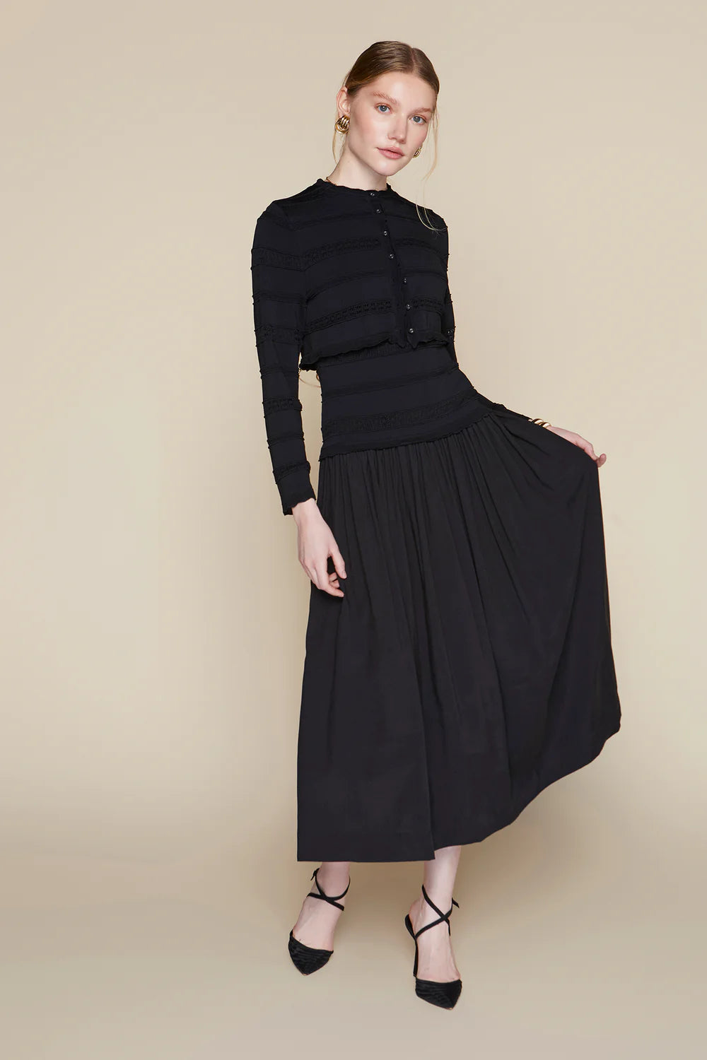 Amur Dress in Black