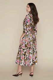 Havana Dress in Watercolor Stroke
