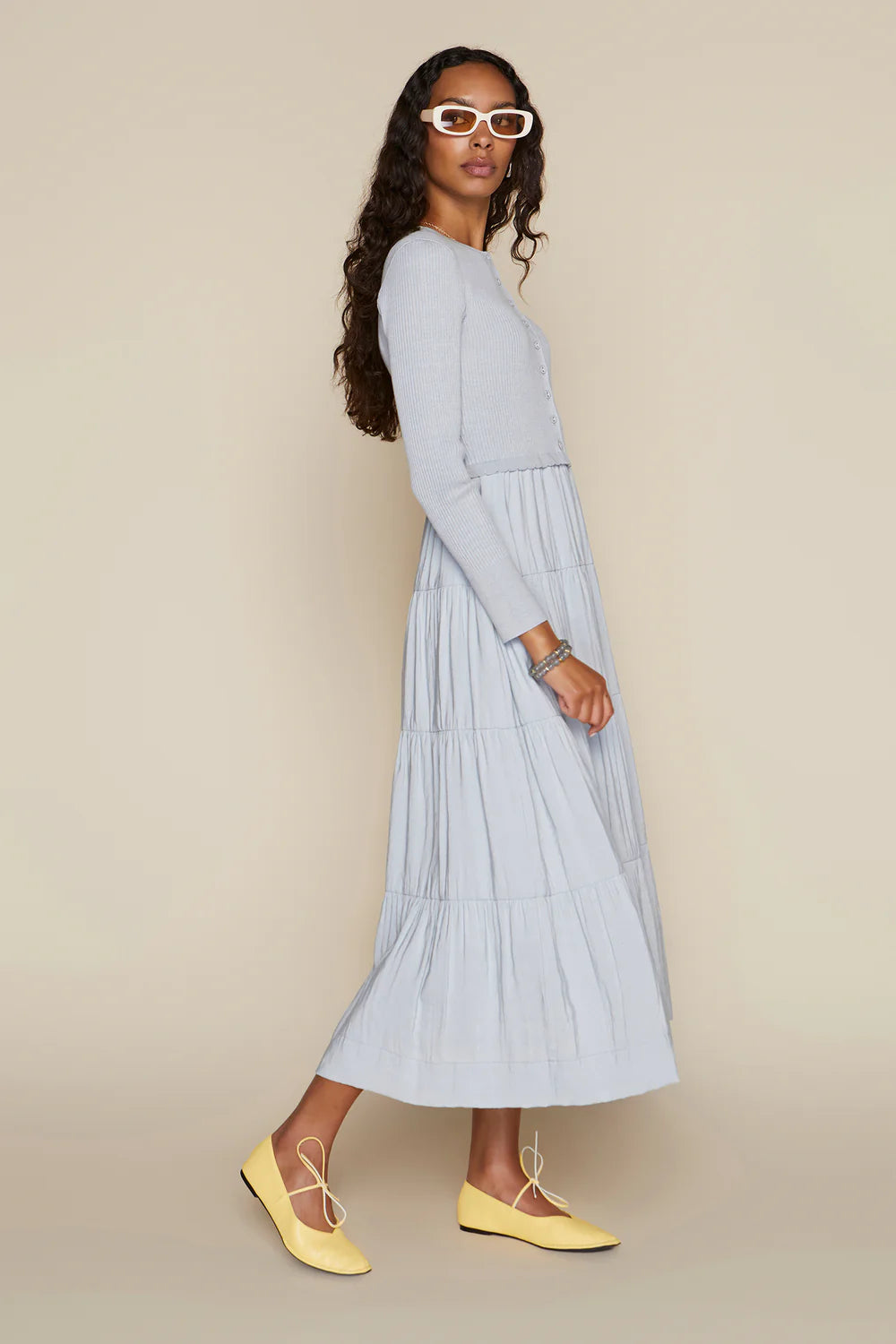 Marmi Dress in Mist