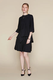 Cannes Flow Top Black