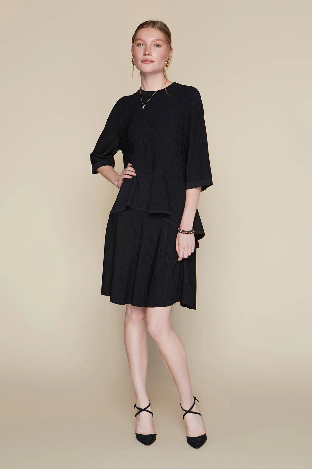 Cannes Flow Top Black
