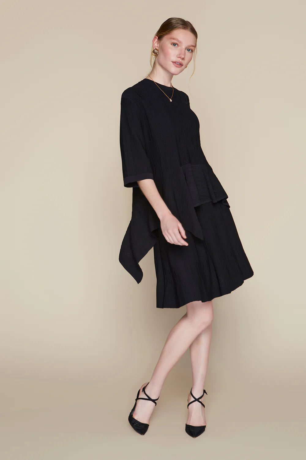 Cannes Flow Top Black
