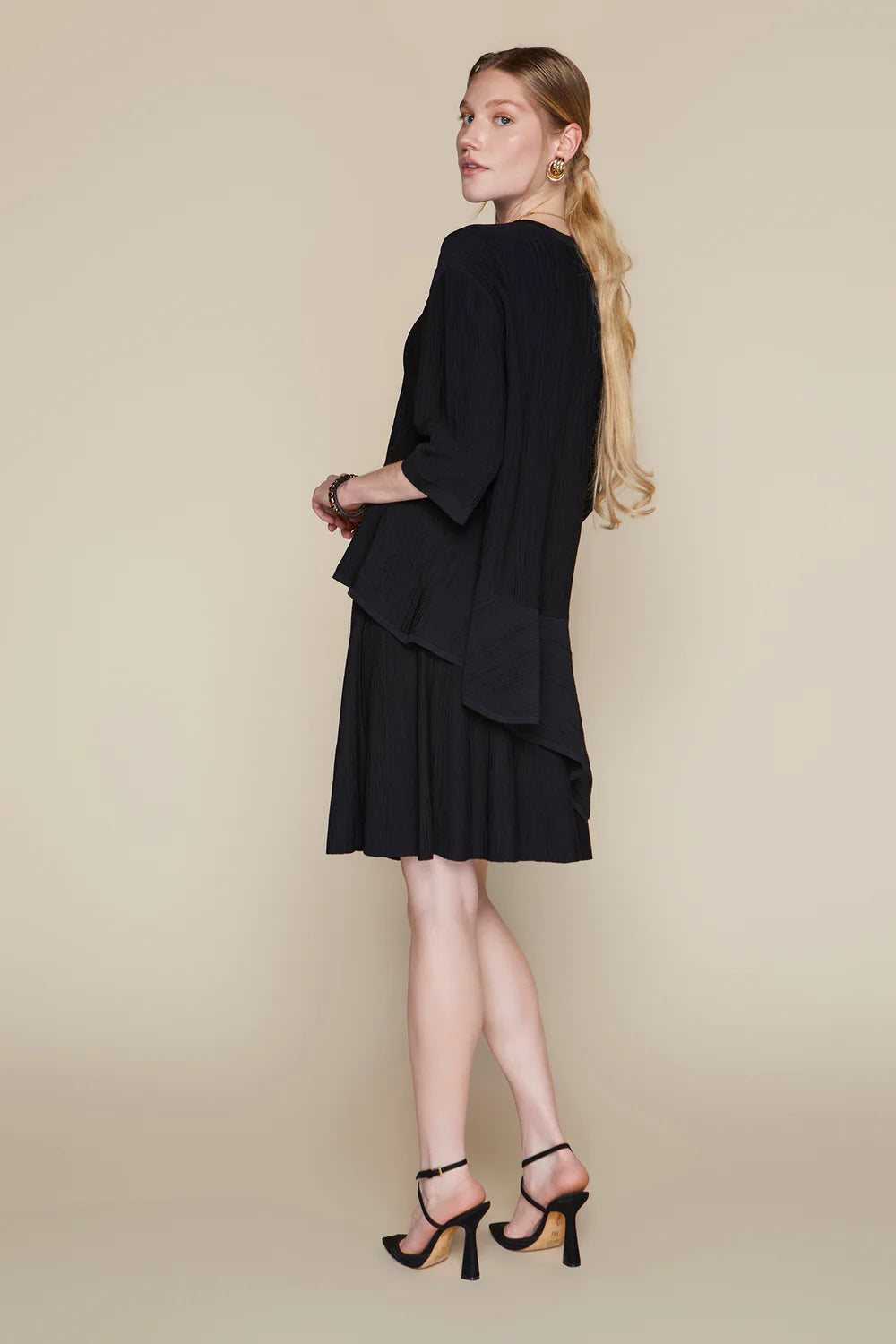 Cannes Flow Top Black