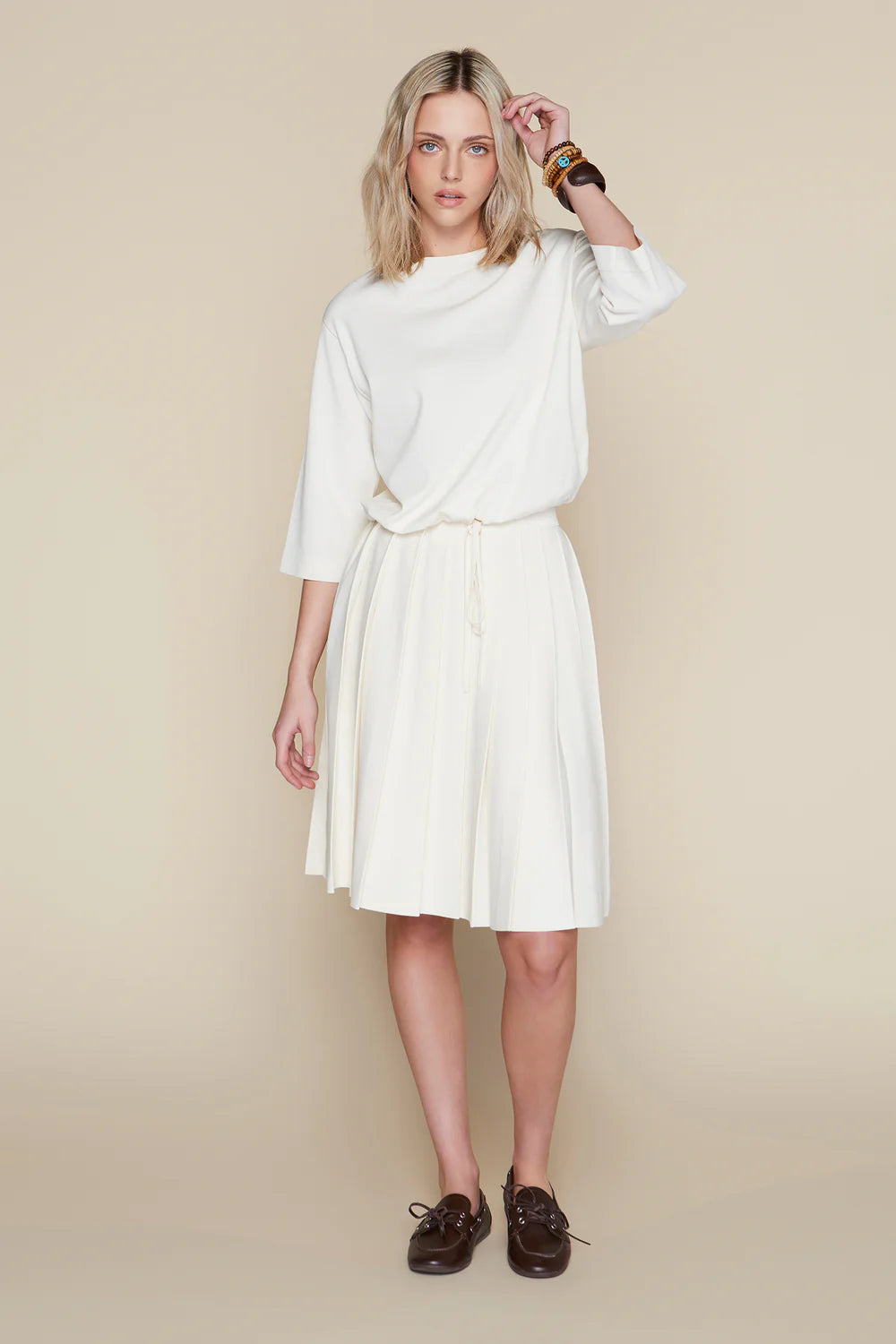 Menton Top in Coconut