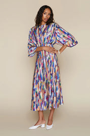 Havana Dress in Watercolor Stroke