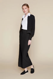 Cannes Midi Skirt in Black