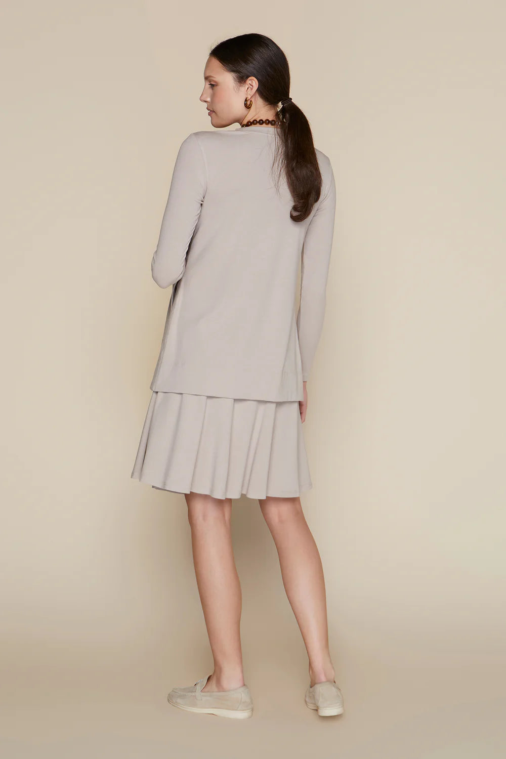 Ventt Maternity Top in Bone
