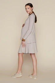 Ventt Maternity Top in Bone