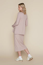 Sapphire Maternity Skirt in Blush