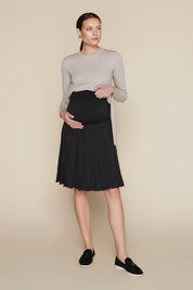 Maternity Heila Skirt in Black