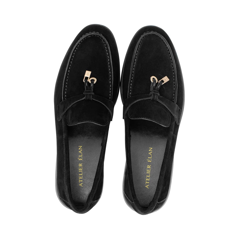 Abigail Black Suede F26