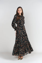 Zoe Maxi- Winter Roses