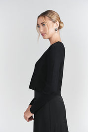 Bows Cardi- Black