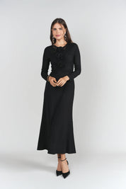 Shanna Dress- Black Jersey