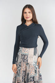 Yael Top- Midnight Blue