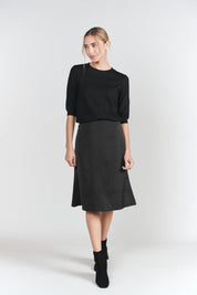 Naomie Slip Skirt 23"- Black