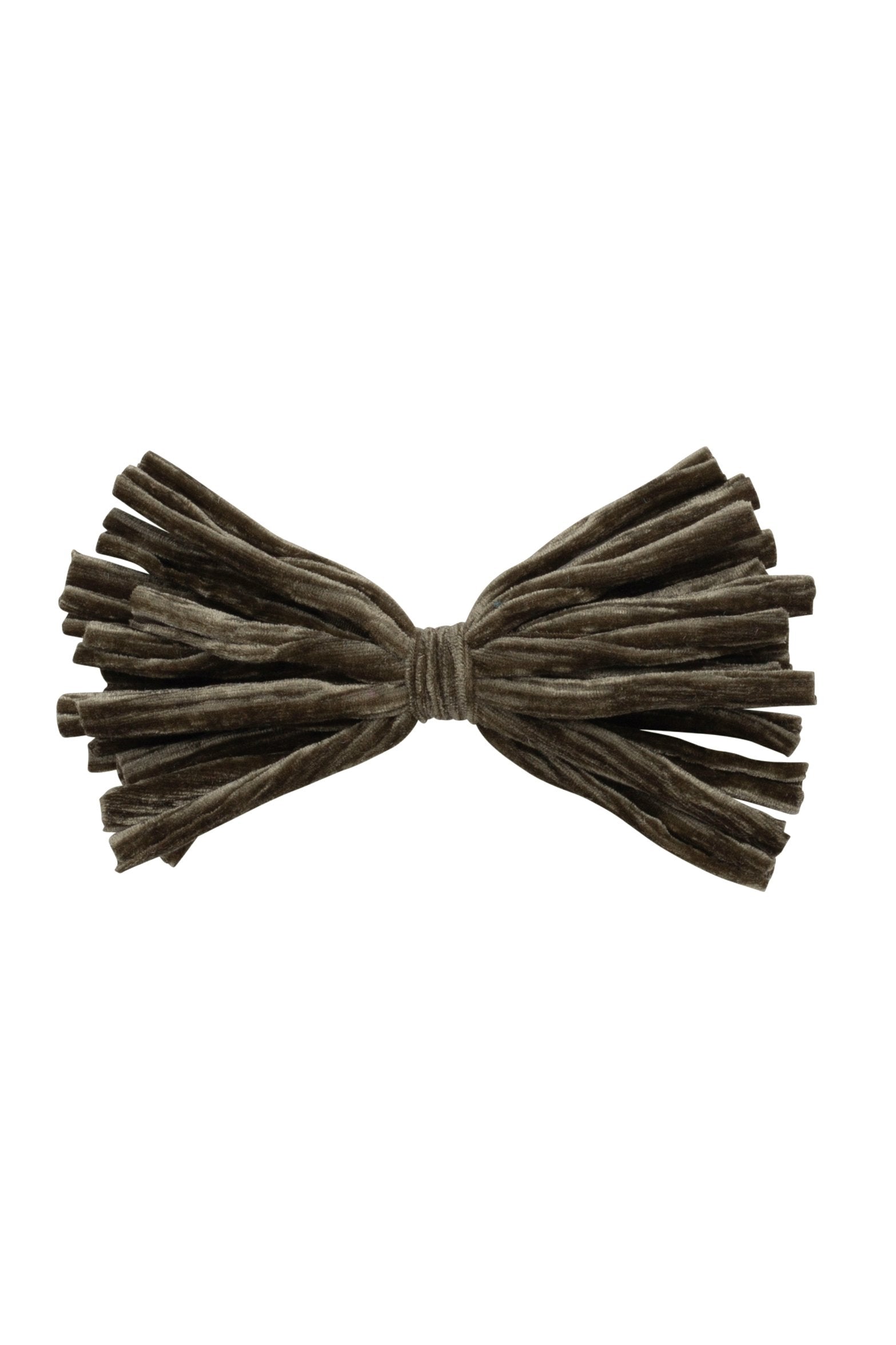 Anemone Strips Clip - Olive Velvet