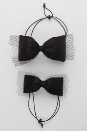 Avant Garde Bow Grand - Black - PROJECT 6, modest fashion
