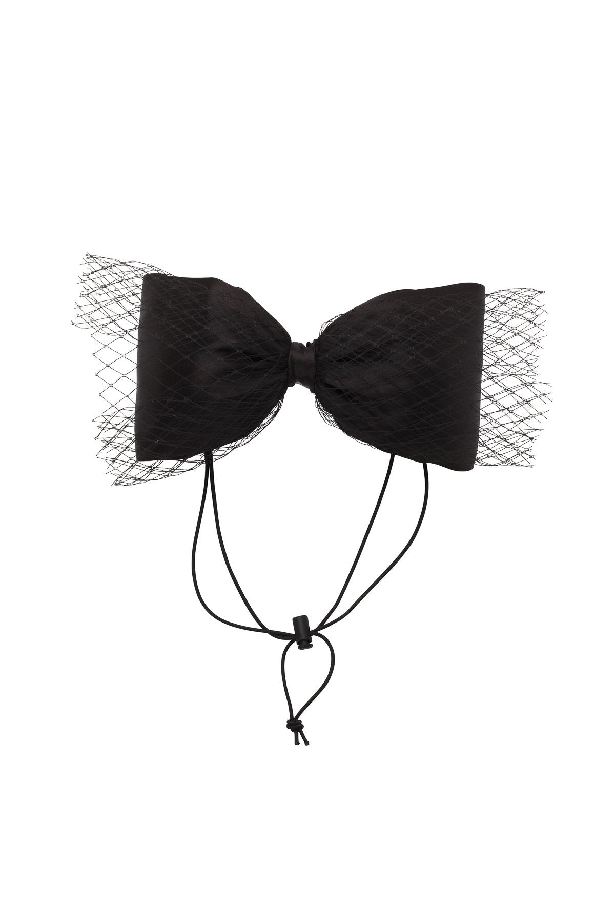 Avant Garde Bow Grand - Black - PROJECT 6, modest fashion
